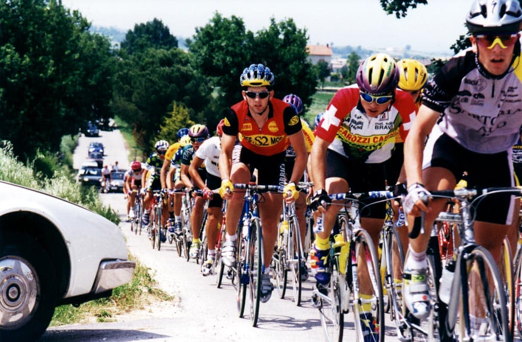 David Gluzman racing in Italy
