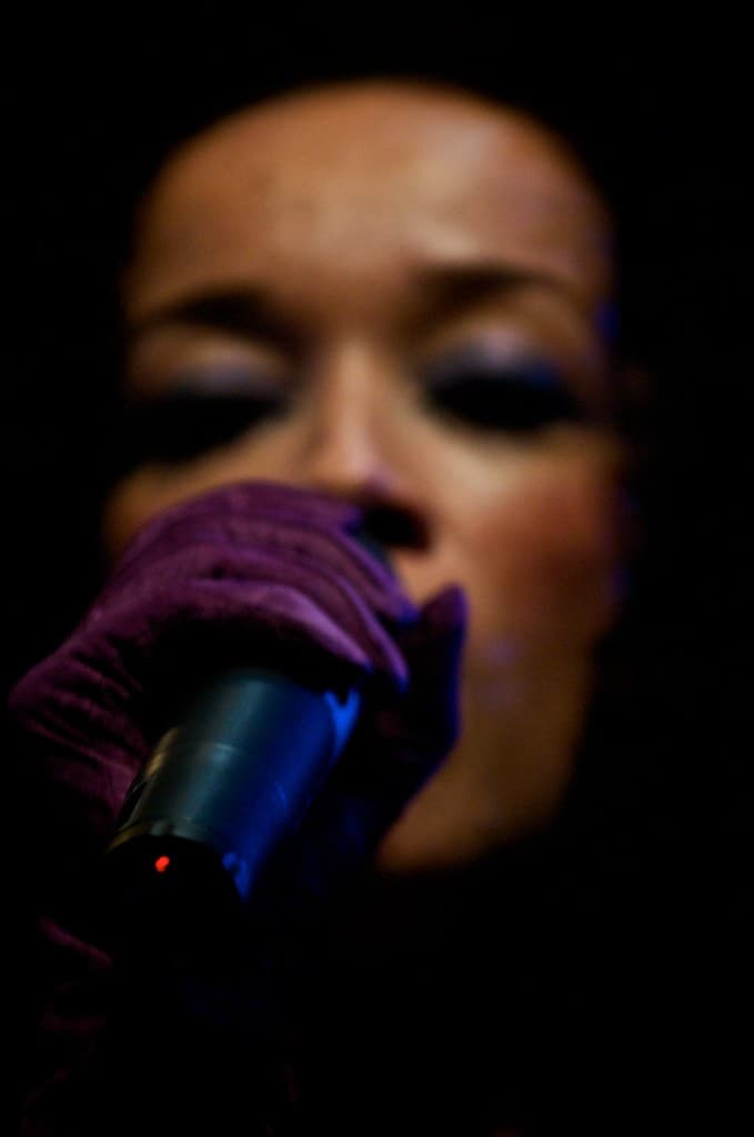 Backup singer with Róisín Murphy at Springfestival 2008