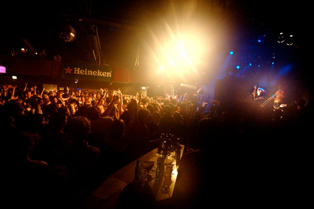 Marko Marković on trumpet with the Buccovina Club Orkestar at Springfestival 2007