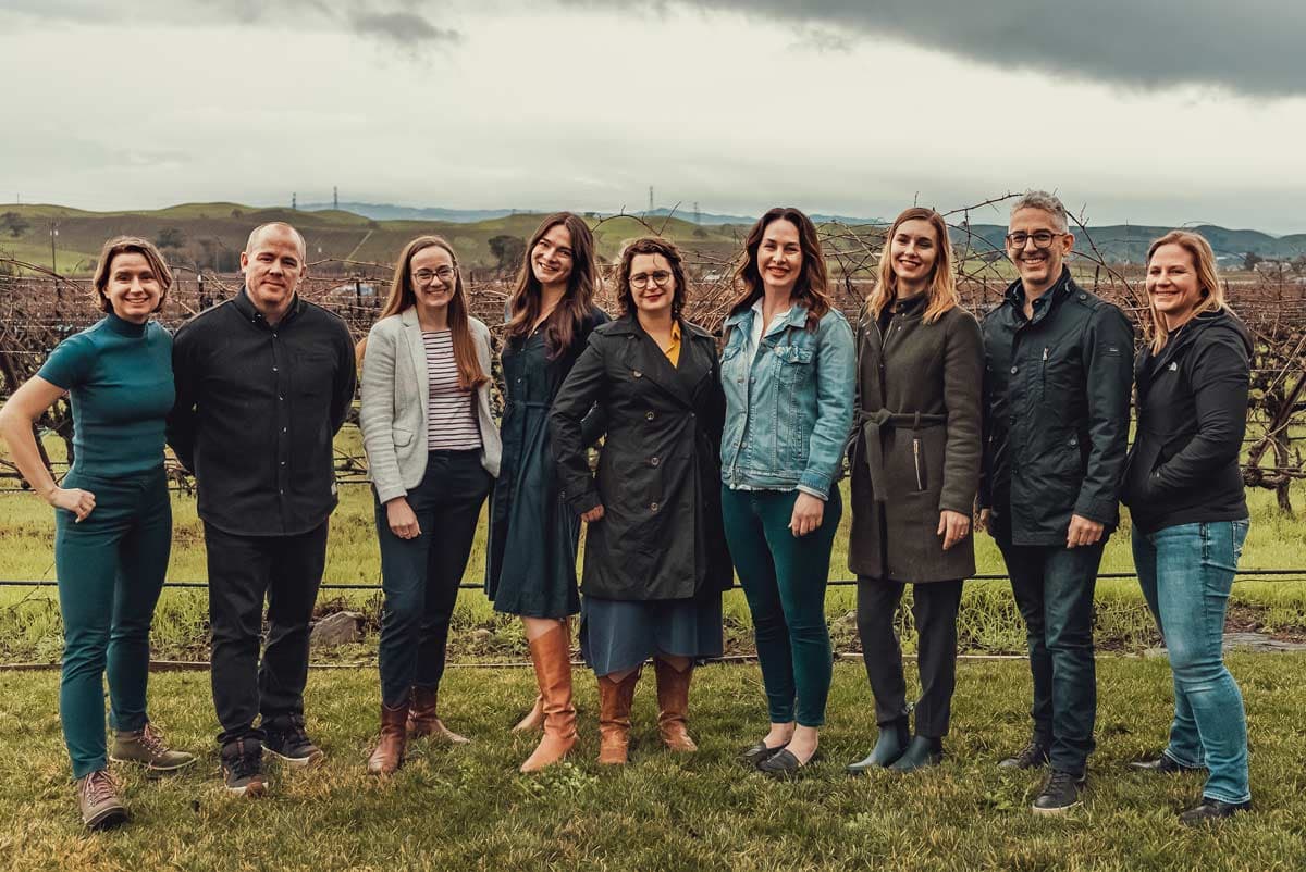 The Wine Folly team in January 2023