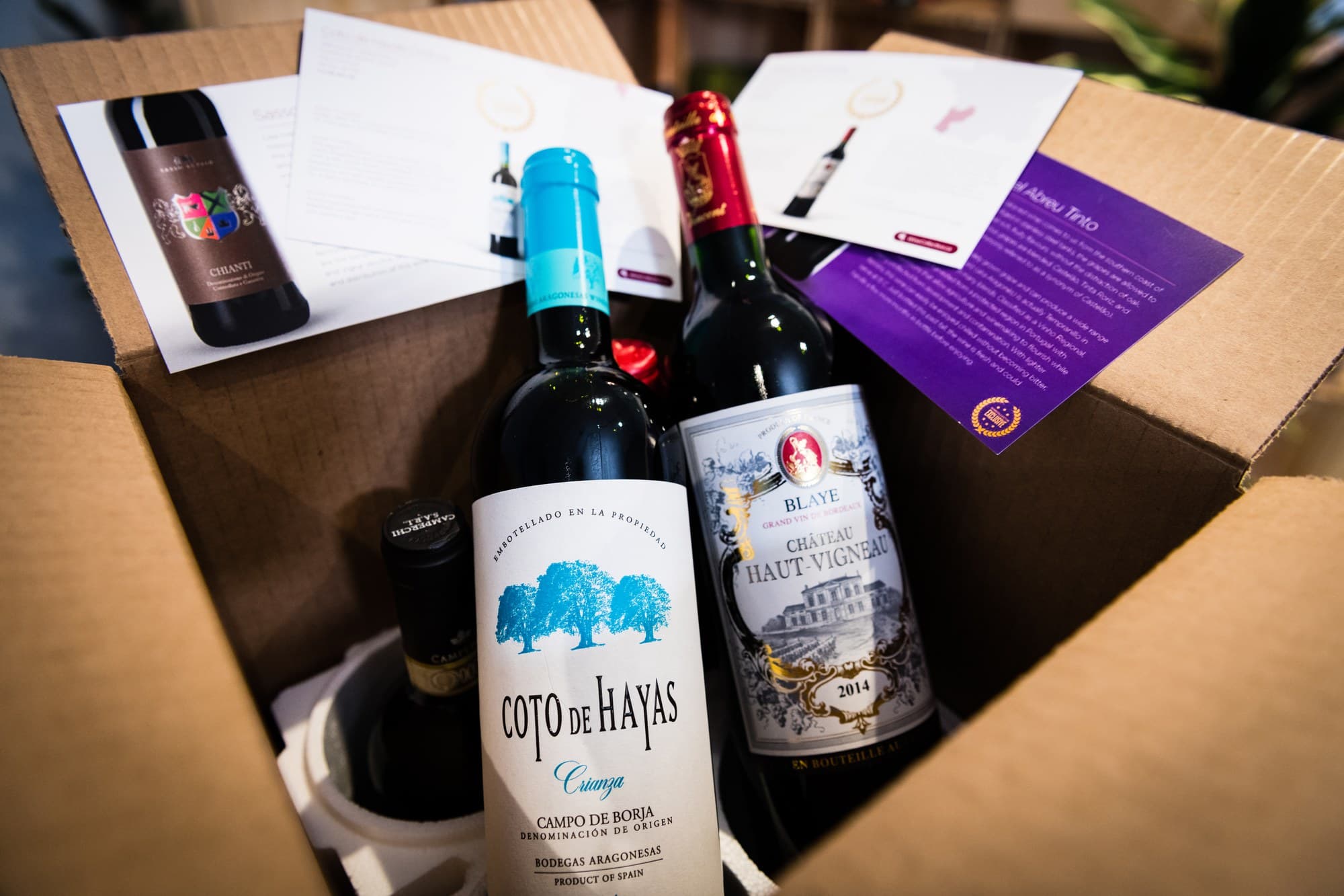 A WineCollective subscription box, 2018